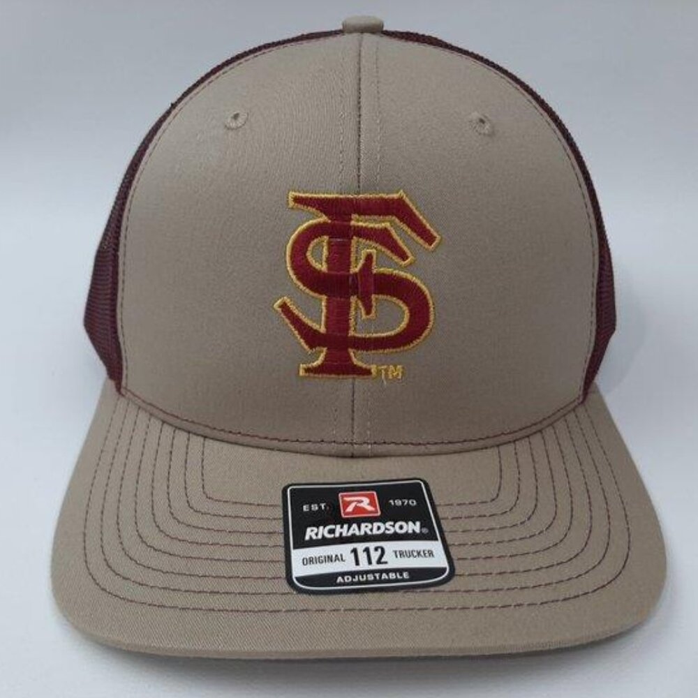 Florida State Seminoles Richardson 112 Trucker Mesh Snapback Hat FSU Football